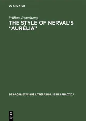 Produktbild von The style of Nerval's "Aurélia"