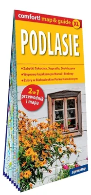 Produktbild von Podlasie: Reiseführer und Karte 2-in-1, XL, laminiert