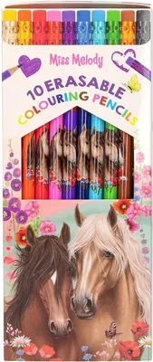 Immagine prodotto di Matite colorate cancellabili Miss Melody