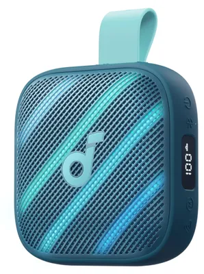 Produktbild von soundcore Boom Go 3i | Tragbarer Bluetooth-Lautsprecher mit kraftvollem Bass blau
