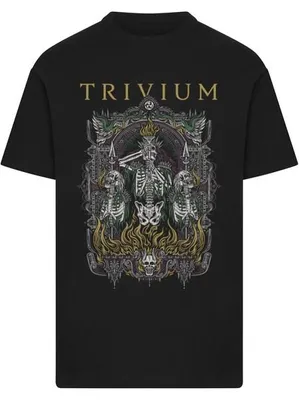 Immagine prodotto di Maglietta da uomo Mr. Tee Trivium Third Tee nera - S