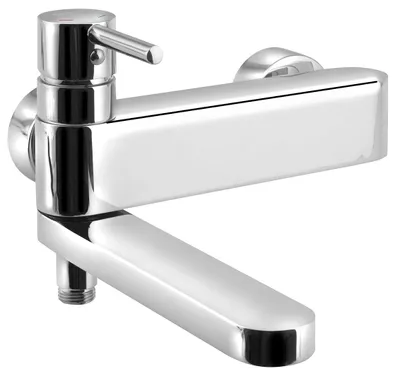 Produktbild von Sapho RHAPSODY Wannenarmatur, schwenkbarer Einlauf, Chrom