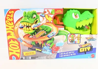 Immagine prodotto di HW City La folle pista della caserma dei pompieri T-Rex JBM73 /2