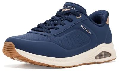 Produktbild von Skechers Damen Arch Fit UNO Slip-InTurnschuhe, Navy Durabuck Mesh, 41 EU
