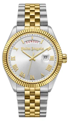 Produktbild von Palm Angels Herrenuhr PRIMO PMWGH0000105 Silber/Gold