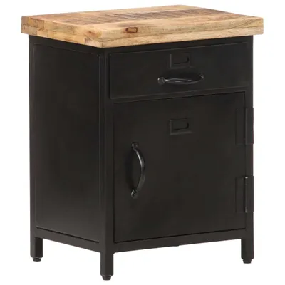 Produktbild von Nachttisch 40x30x52 cm Mango Massivholz