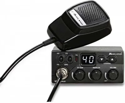 Immagine prodotto di Midland M Zero Plus, CB Radio Ricetrasmittente Veicolare Auto Multi Banda, 40 Canali AM/FM, Compatto e leggero con Microfono, Canale di Emergenza, Nero. Il tuo primo CB Midland!