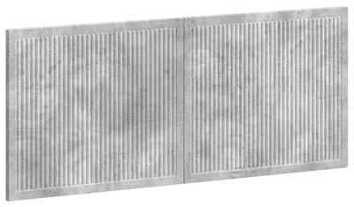 Immagine prodotto di vidaXL, testiera da parete, colore grigio cemento, materiale: pannello di legno