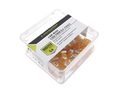 Produktbild von Mini-Flachsicherungen Low Profile 5A, 100 Stk
