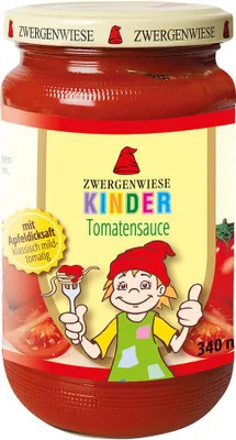 Produktbild von Zwergenwiese Bio Tomatensauce Kinder mit Apfelsüße 6x340ml