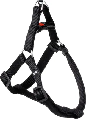 Produktbild von Flamingo Geschirr Step & Go Ziggi schwarz, Maße: 60-90 cm / 25 mm