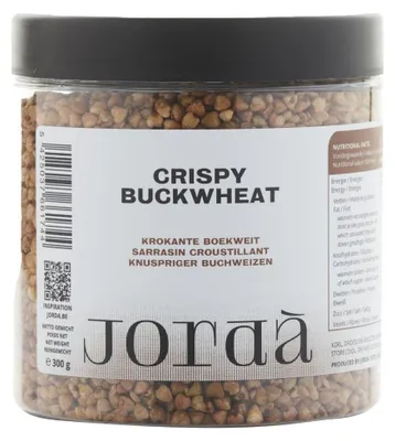 Produktbild von Jorda Crispy Buchweizen 300g – Knusprige, ballaststoffreiche Buchweizen-Snacks