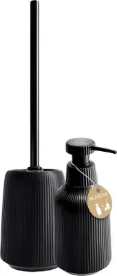 Immagine prodotto di Set da bagno in Vetroceramica nero