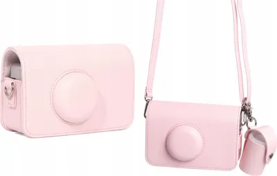 Zdjęcie produktu dla Futerał Etui Pokrowiec na Aparat + Kliszę do Kodak EKTAR H35 / H35N / ULTRA F9 / Różowy