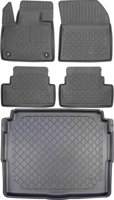 Image de ARISTAR 193439G Bac de coffre + ARISTAR 603439 Tapis de sol – Peugeot 3008 II Crossover à partir de 11.2016, siège conducteur CP2 – MONTAGE