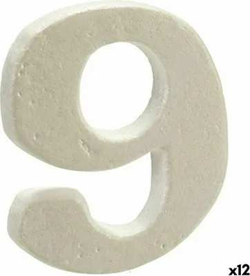 Immagine prodotto di Figura decorativa Zahle 9 12 pezzi (2 x 15 x 10 cm)