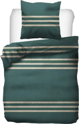 Produktbild von Kayori Flanell Bettwäsche Yiva Größe 135x200cm 80x80 Farbe Grün
