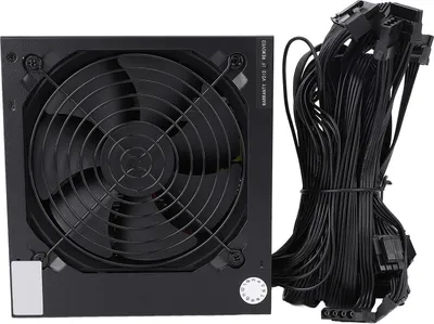 Produktbild von Desktop-Computer-Netzteil, passiv, Vollspannung, ATX, 600 W, unterstützt Backline für Win 10 Vista