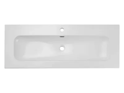 Obrázok produktu pre Závesné keramické umývadlo FLY 120 cm, biele