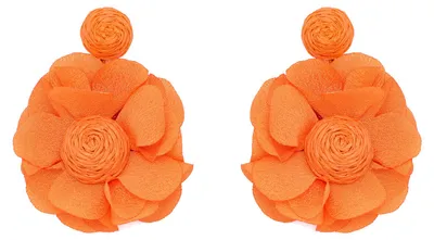 Produktbild von aleida damen Ohrringe - orange, ONESIZE