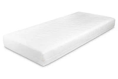 Obrázok produktu pre Vankúše24 - 16 cm vysoký matrac 160x200 - H2/H3 7-zónový matrac zo studenej peny so zipsom - dodávaný ako rolovací matrac
