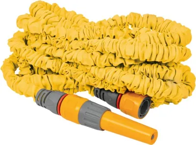 Produktbild von 40 m langer, einziehbarer und dehnbarer Schlauch aus PVC und Polyester
