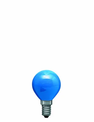 Image de Lampe Paulmann, modèle Tropfen, 25W, culot E14, couleur bleue