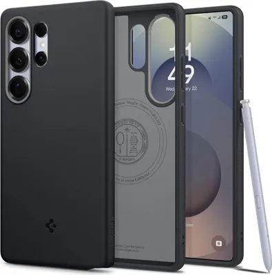 Produktbild von Spigen Nano Pop (MagFit), Cover, Samsung, Galaxy S25 Ultra, 17,5 cm (6.9"), Schwarz