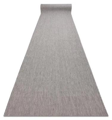 Produktbild von Läufer SISAL SION Melange flach gewebt grau 70cm Grau 70x520 cm