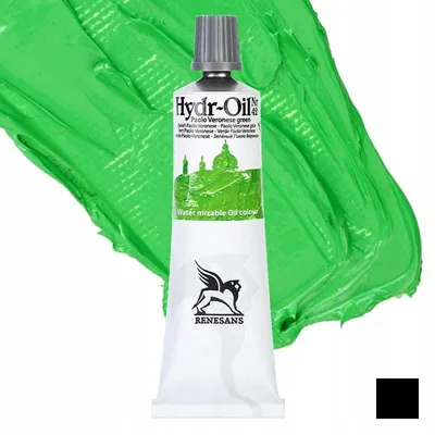 Produktbild von Renesans HydrOil Ölfarbe 60ml Wodorozcieńczalna Grün