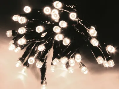 Zdjęcie produktu dla Lampki LED, 180 diod LED, chłodna biel, 230V~, IP44, 8 funkcji, pamięć