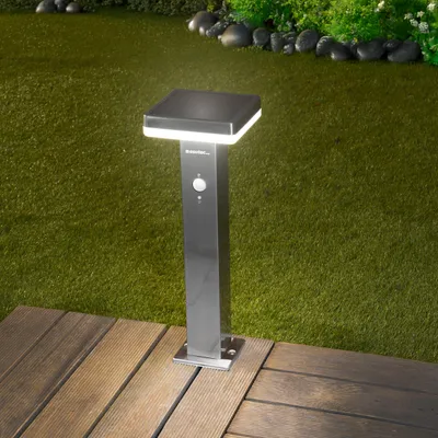Produktbild von esotec Solar Gartenleuchte Standleuchte Amalia 44 mit Bewegungssensor 102950