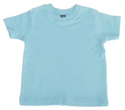 Image de T-shirt bébé Babybugz, manches courtes FK162 (86) (bleu)