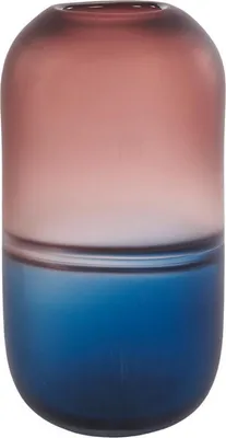 Produktbild von Goodwill Vase Glas Blau-Lila D 14,5 cm H 32 cm