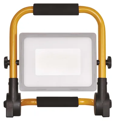 LED reflektor ILIO přenosný, 51 W, černý/žlutý, neutrální bílá