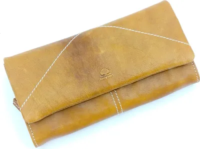 Produktbild von Greenburry Tumble Nappa gr. Damenbörse smoky yellow