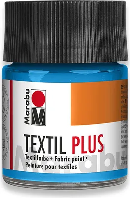 Produktbild von Marabu 17150005090, Blau, Textilfarbe, Flüssigkeit, 50 ml, 1 Stück(e)