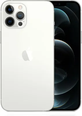 Produktbild von Apple iPhone 12 Pro Max , 17 cm (6.7"), 2778 x 1284 Pixel, 256 GB, 12 MP, iOS 14, Silber