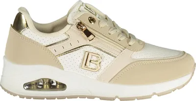 Immagine prodotto di Scarpe sportive da donna beige con cerniera e plantare estraibile