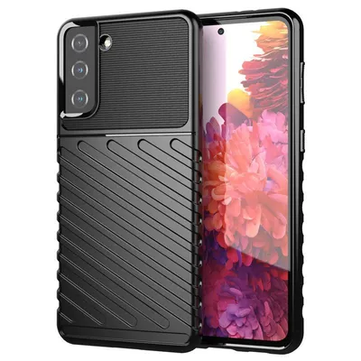 Produktbild von Thunder Case flexibel fr Samsung Galaxy S22 + (S22 Plus), Schwarz