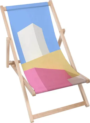 Immagine prodotto di Lettino Dreamroots pieghevole in legno, legno di faggio fino a 130 kg, lettino pieghevole con regolazione dell'inclinazione dello schienale in 3 fasi, forma colorata