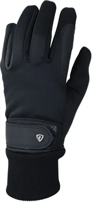 Produktbild von Hy - Herren/Damen Unisex Reithandschuhe "Thinsulate", Leder-gebunden BZ4347 (XS) (Schwarz)