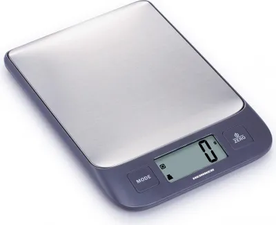 Produktbild von Heinner HKS-5IXBK, Elektronische Küchenwaage, 5 kg, 1 g, Schwarz, Edelstahl, Edelstahl, Arbeitsplatte