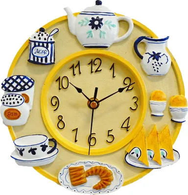 Produktbild von abc HOME | Wanduhr Küche | Dekorativ | Quarzuhrwerk | 22 cm Ø