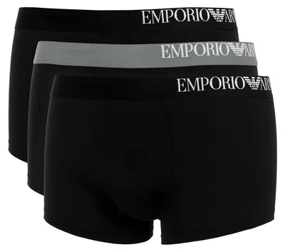 Obrázok produktu pre 3-balenie EMPORIO ARMANI pánske boxerky Soft Touch Eco Fiber