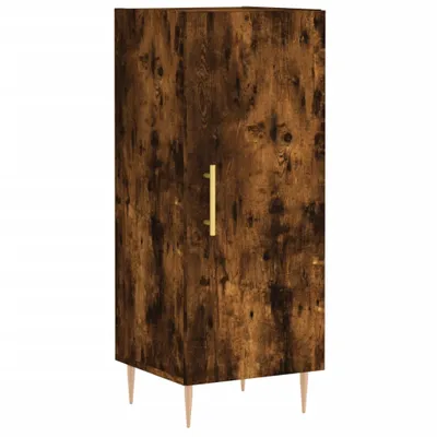 Zdjęcie produktu dla vidaXL Kredens dąb wędzony 34,5x34x90 cm materiał drewnopochodny