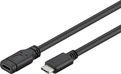 Zdjęcie produktu dla Przedłużacz USB-C (USB 3.1 generacji 1), C/M - C/F, 1 m