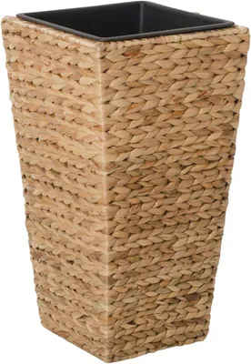 Immagine prodotto di Vaso da fiori ASIA in giacinto d'acqua naturale 28x28x60 cm