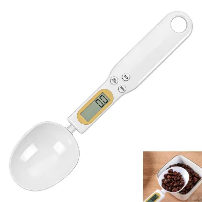 Präzisions-Dosierlöffelwaage 0,1–500 g, LCD, Tara, Hold