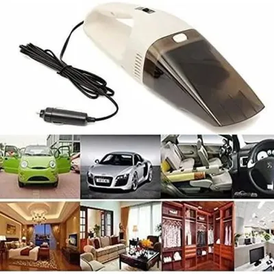 Image de Aspirateur à main eau et poussières pour voiture 60W 12V
